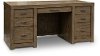 Greystone Modern Executive Desk - Modern Loft