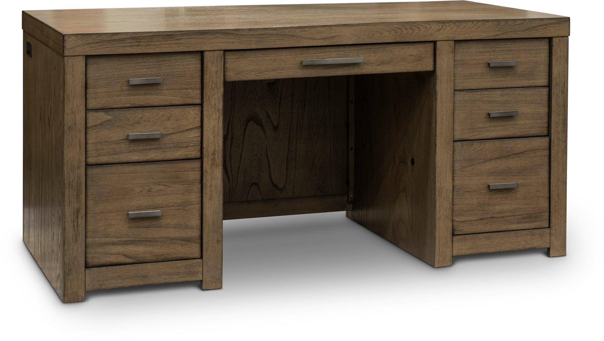 Modern Loft Loft Brown Executive Desk-1