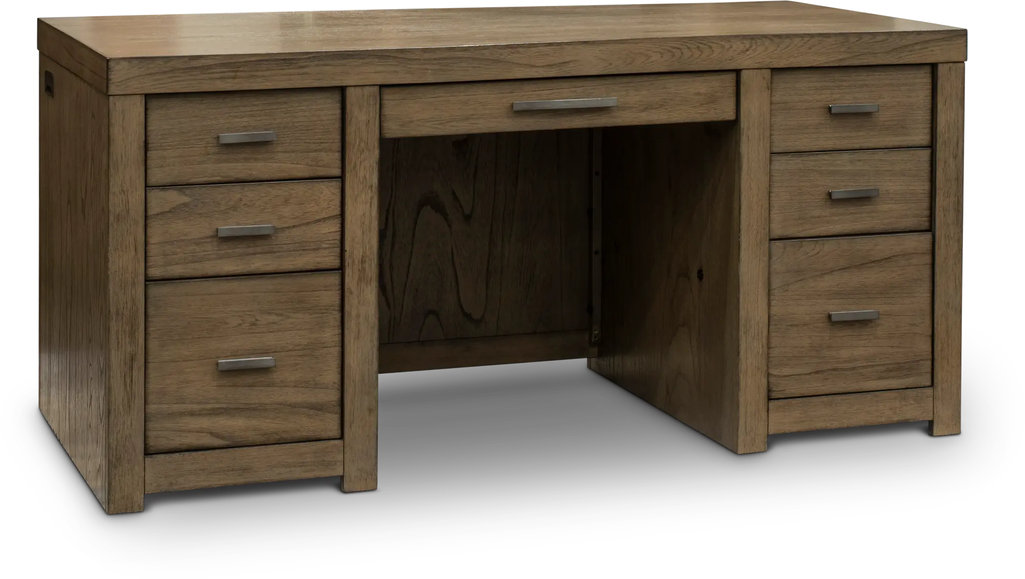 Modern Loft Loft Brown Executive Desk-1
