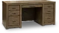 Modern Loft Loft Brown Executive Desk