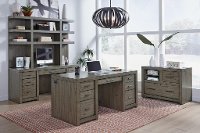 Greystone Modern Credenza Hutch - Modern Loft -3