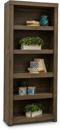 Modern Loft Modern Open Bookcase
