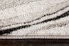 8 x 11 Large Wood Grain Gray, White and Black Area Rug - Platinum -4