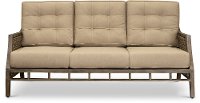 Sunbrella Wicker Patio Sofa - Danbury