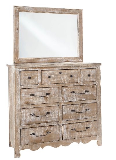 Traditional Farmhouse Chalk Pine Dresser - Chatsworth