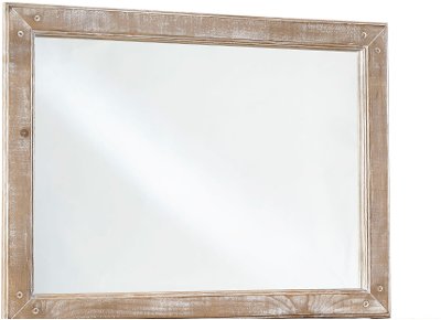 Traditional Farmhouse Chalk Pine Mirror - Chatsworth