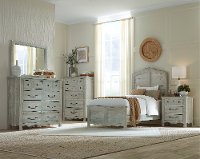 Farmhouse Mint 4 Piece Twin Bedroom Set - Chatsworth
