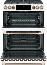 C2S950P4MW2 Cafe Dual-Fuel Double Oven Range - 7.0 cu. ft. White -4