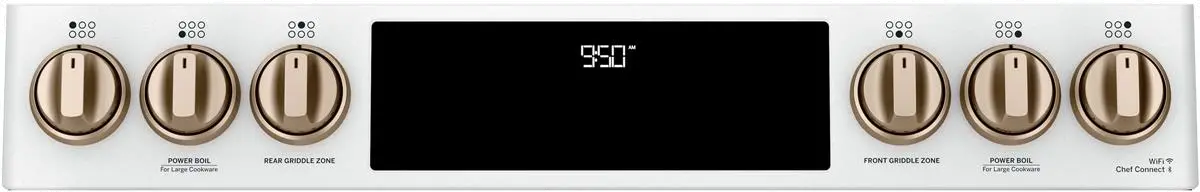 C2S950P4MW2 Cafe Dual-Fuel Double Oven Range - 7.0 cu. ft. White-6