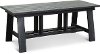 Dark Silver Outdoor Patio Coffee Table - Shelburne