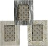 Assorted Bone Resin and Wood Picture Frame