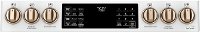 CGS750P4MW2 Cafe Double Oven Gas Range - 7.0 cu. ft. White-2