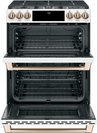 CGS750P4MW2 Cafe Double Oven Gas Range - 7.0 cu. ft. White-4