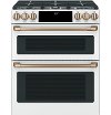 CGS750P4MW2 Cafe Double Oven Gas Range - 7.0 cu. ft. White-6