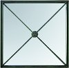 Clearance 18 Inch Iron and Glass Wall Mirror