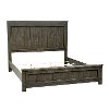 Industrial Rustic Gray Queen Bed - Thornwood Hills-3