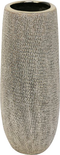 9 Inch Ceramic Champagne Vase