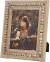 Wooden Picture Frame with Beaded Detail