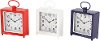 Assorted Square Metal Tabletop Clock
