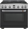 C2Y366P3MD1 Cafe Dual Fuel Range - 5.7 cu. ft. Black Matte