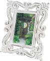 Distressed Wood Detailed Picture Frame