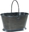 Magnolia Home Furniture Distressed Black Metal Ash Bucket