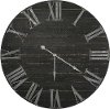 Magnolia Home Furniture Black Wooden Wall Clock