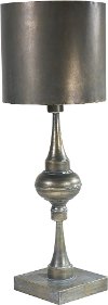 Clearance Magnolia Home Furniture Distressed Metal Ore Table Lamp