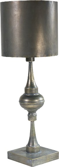 Magnolia Home Furniture Distressed Metal Ore Table Lamp