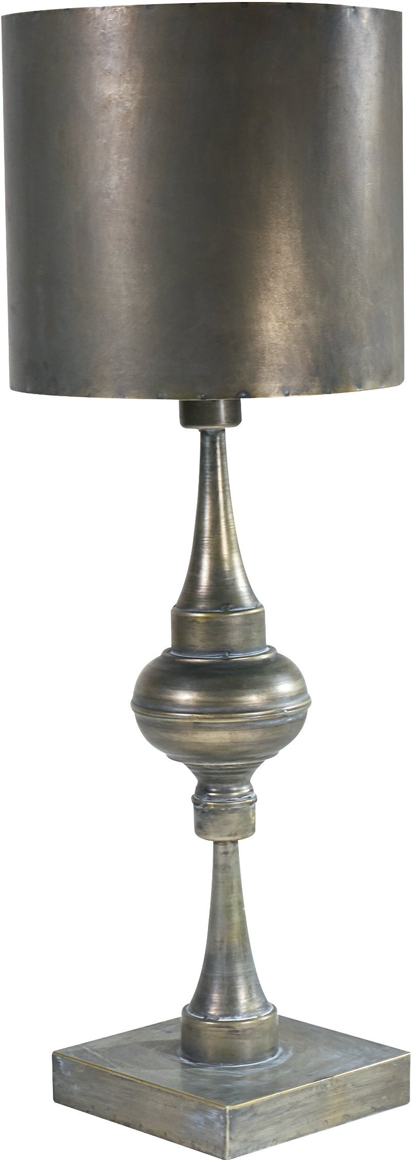 Magnolia Home Furniture Distressed Metal Ore Table Lamp Rc
