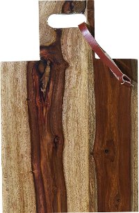 Magnolia Home Furniture Square Sheesham Wood Cutting Board