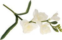 Magnolia Home Furniture Faux Freesia Flower Stem for Arrangement