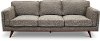Mid Century Modern Gray Sofa - Camden