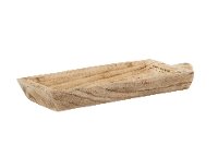 Magnolia Home Furniture Paulownia Wood Scoop Platter
