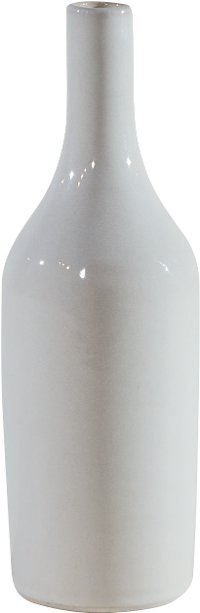 Magnolia Home Furniture 9 Inch Ivory Slim Ceramic Vase