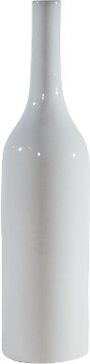 Magnolia Home Furniture 16 Inch Ivory Slim Ceramic Vase