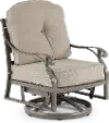 Macan High Back Patio Dining Swivel Rocker