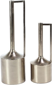 16 Inch Metal Long Neck Vase