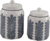 8 Inch Ceramic Lidded Jar