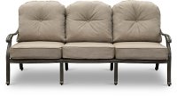 Gray High Back Patio Sofa - Macan