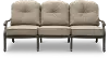 Macan Gray High Back Patio Sofa