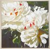 39 Inch Floral Framed Canvas Wall Art