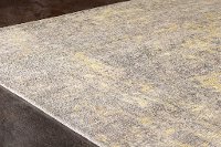 8 x 11 Large Distressed Yellow and Gray Area Rug - Cathedral-4