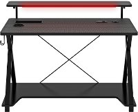 Black Gaming Desk - Z Line Series-5