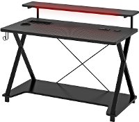 Black Gaming Desk - Z Line Series-6