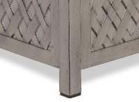Gray Metal Cast Patio Fire Pit Table - Macan-6