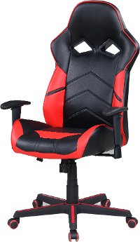 Red and Black Modern Executive Gaming Chair