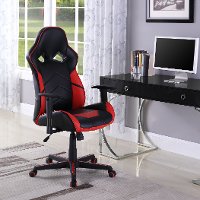 Red and Black Modern Executive Gaming Chair-4