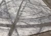 6 x 8 Medium Pastel Scribbles Black and Gray Area Rug - Antika-3