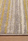 5 x 8 Medium Yellow and Gray Area Rug - Safi-4